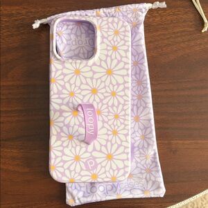 Loopy Case Purple Daisy Phone Case - iPhone 16 pro max